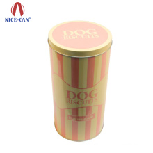 Custom tin food packaging boxes for dog